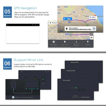 

9 Inch Android 8.0 Double 2Din Car Radio Gps Auto Radio 2 Din for Volkswagen/Passat/Golf/Skoda/Seat Wifi Bluetooth(with 8G Memor