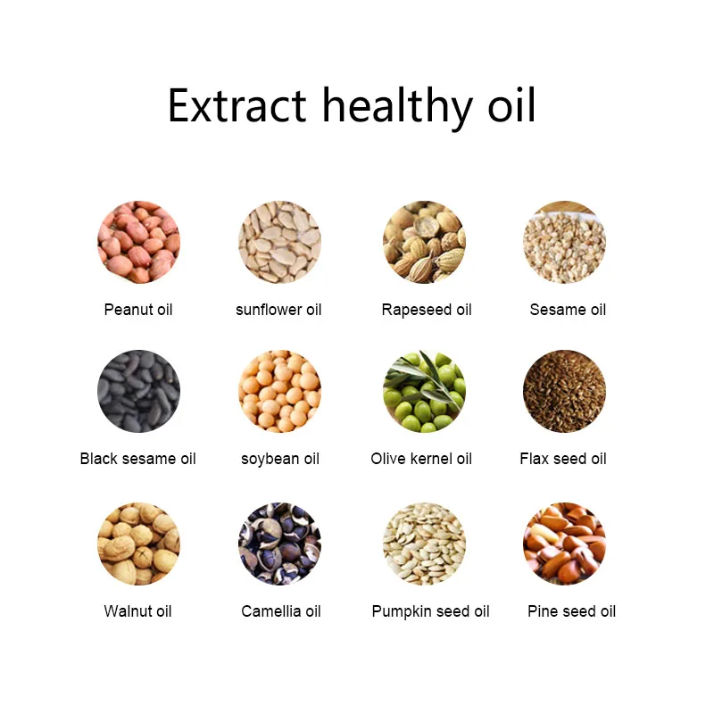 S9 SUSWEETLIFE Automatic Stainless Steel Oil Press Heavy Intelligent Commercial cold press oil machine Sunflower Seed Peanut 5