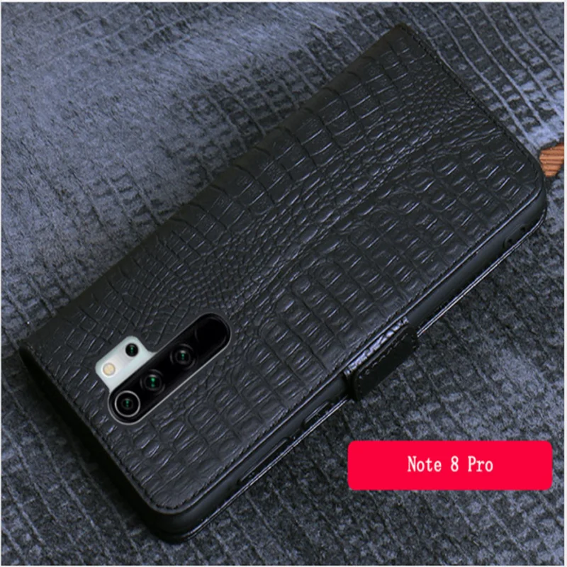 Best Price Cheap zANtY Genuine Leather Business Wallet Case Card Slot Holder For Xiaomi Redmi Note 8 Flip Wallet Case For Redmi Note 8 Pro Phone Cover