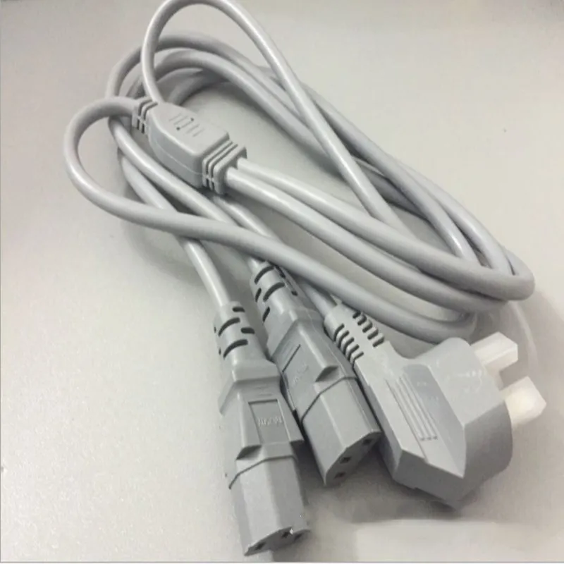 

Power Cord 1.8m Pure Copper 0.75 Gray Gb One Tow Two Power Cord
