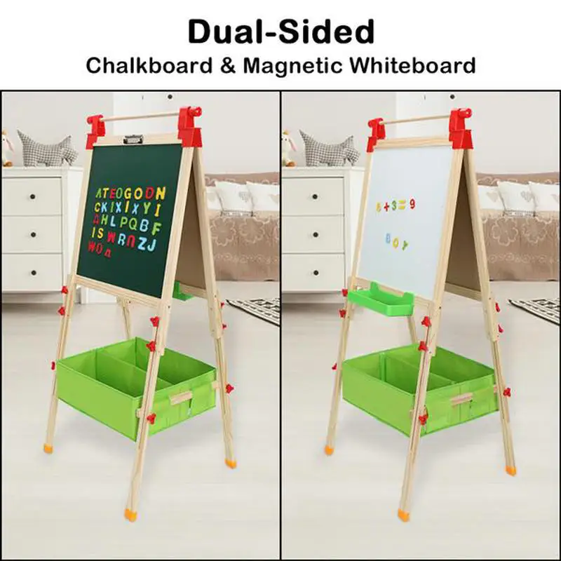 USA DIRECT - Children's Small Chalkboard Multifunction Blackboard