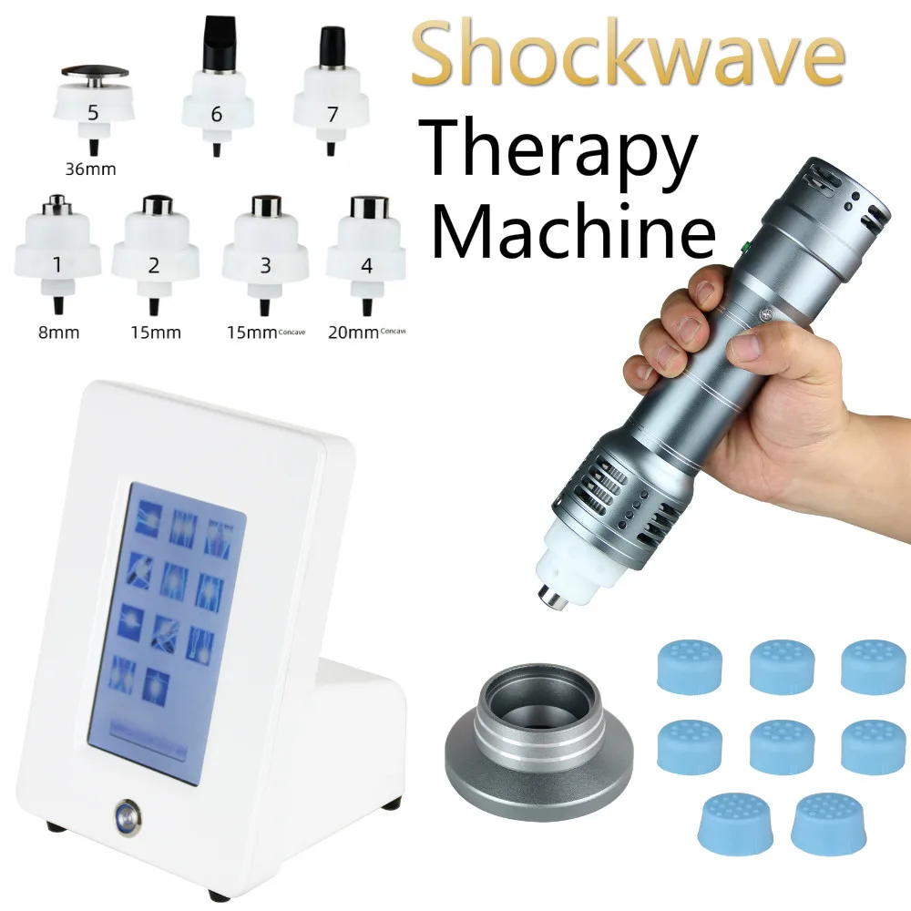 Shockwave Therapy Machine For Pain Relief Shock Wave Electromagnetic ED Treatment Deep Muscle Massager Relax Device | Красота и