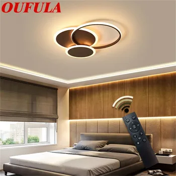 

DLMH Ceiling Light Fixtures with Remote Control Dimmable 220V 110V Modern Creative Decoration For Home Living Room Bedroom