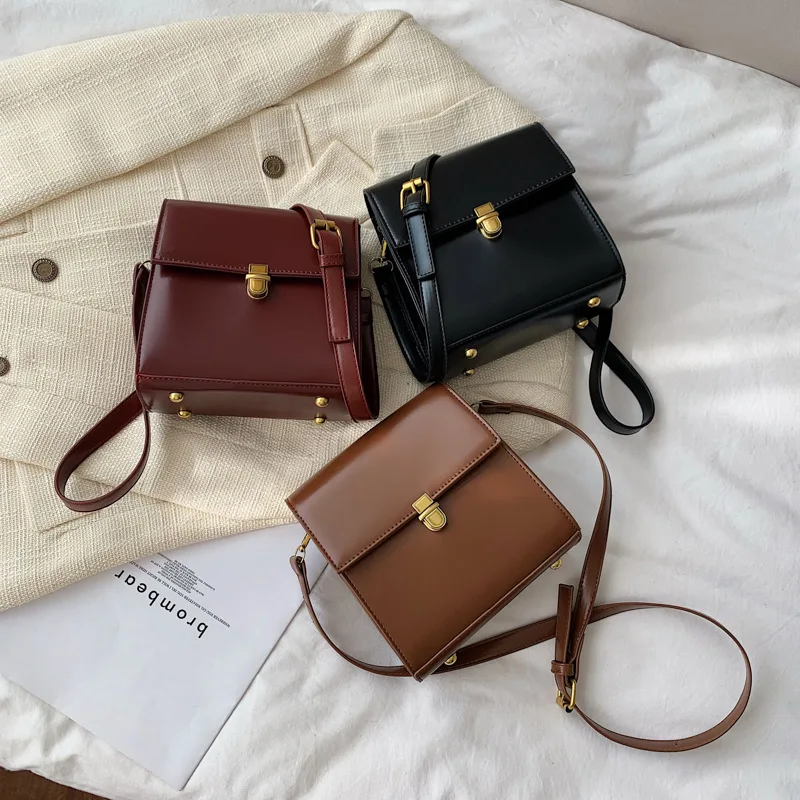 

Bags2019 Winter New Style Retro Stereo Type Bag Small INS Super Fire WOMEN'S Bag Mori Girl Line Crossbody/shoulder Bag Trendy Ba