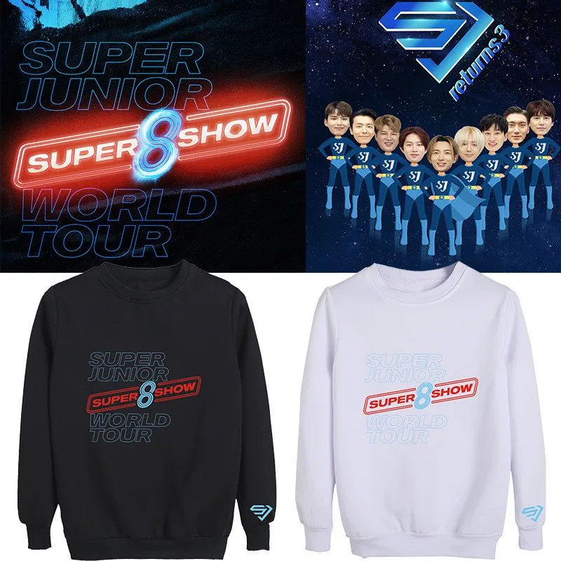 KPOP супер Юниор вернусь новый альбом животные время скольжения черный белый