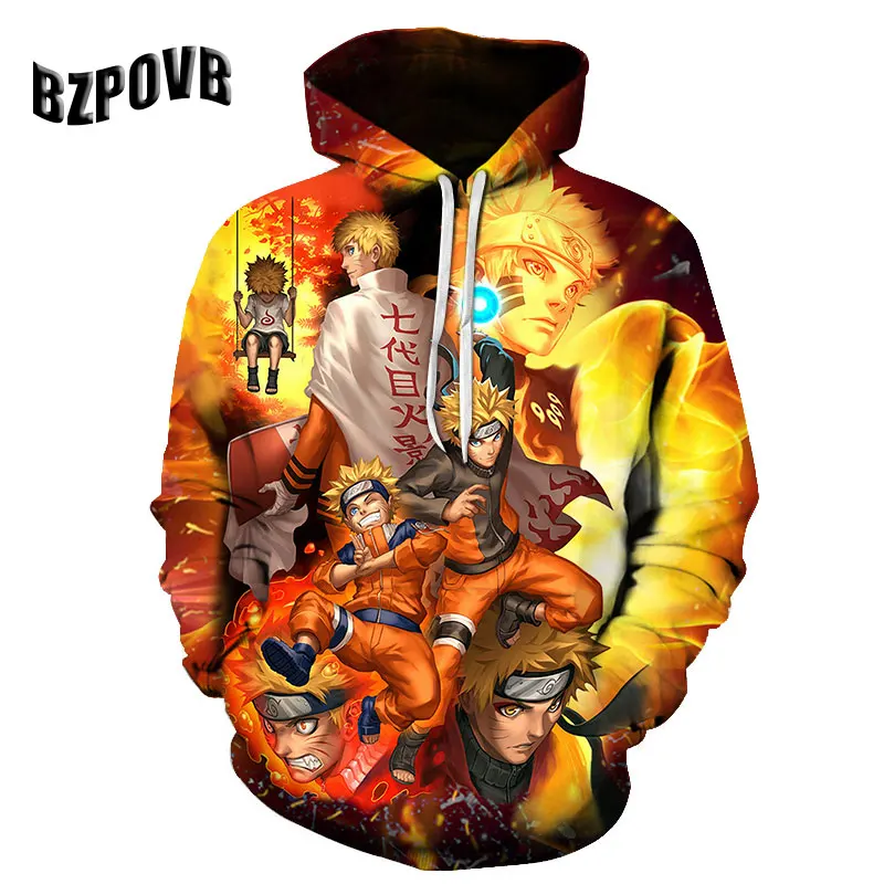 

Latest Fashion 3D Naruto and Anime Print Hip hop Hoodie Latest Fashion Hoodie Suitable for men and women Tops Hooded Sweatshirt