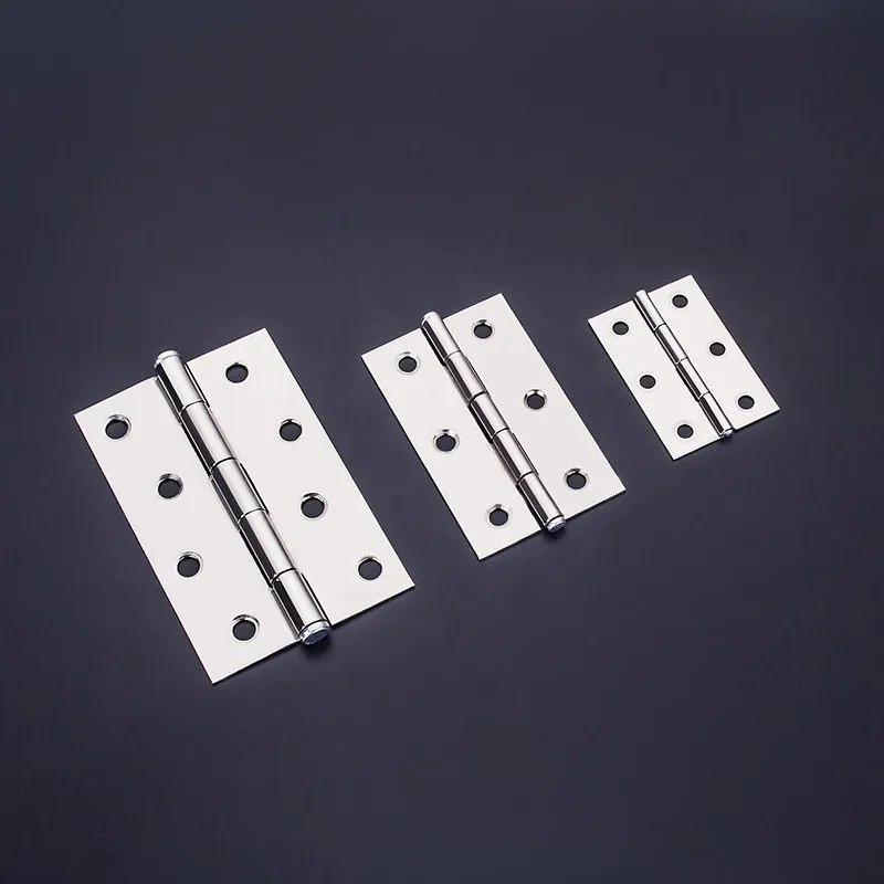 Stainless Steel Flat Door Kitchen Cabinet Hinge Mount Kit Furniture Fittings Repair Kit Plate 10pcs/Lot