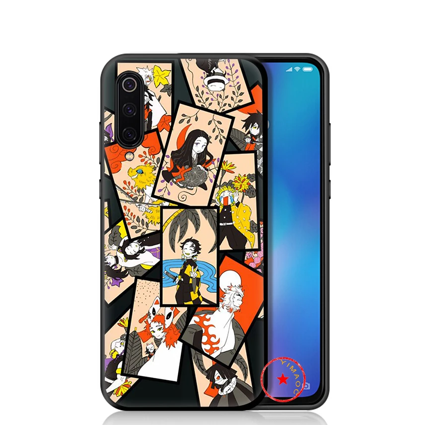 Мягкий силиконовый чехол Nezuko Demon Slayer для Xiaomi Redmi Note 8 7 6 5 Pro для Redmi Note 4x 5A - Цвет: 11