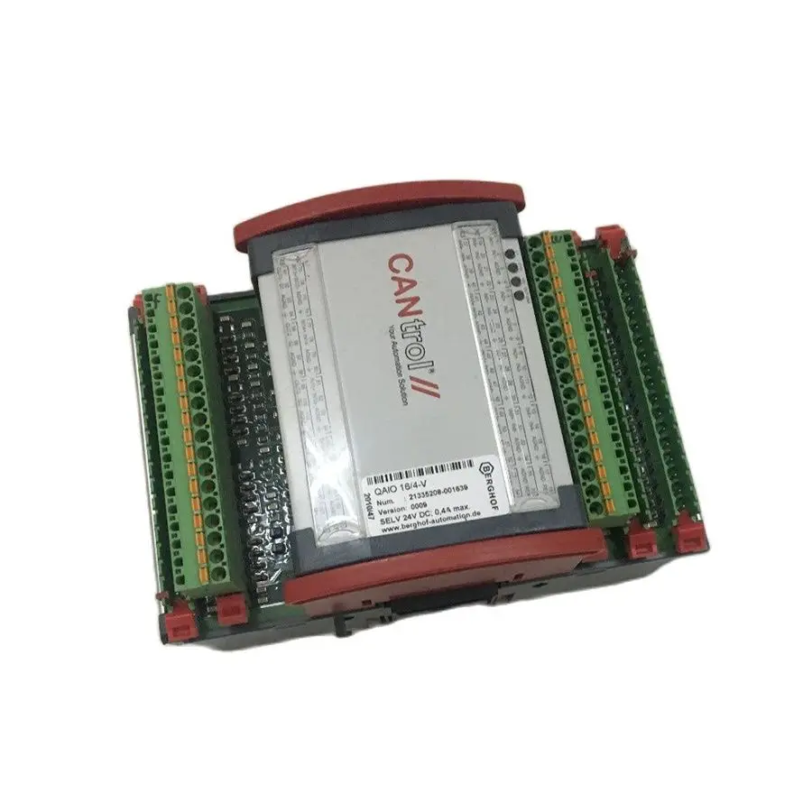 Бесплатная доставка QAIO 16/4-V Berghof Cantrol II PLC модуль 24V DC аналоговый I/O Модуль