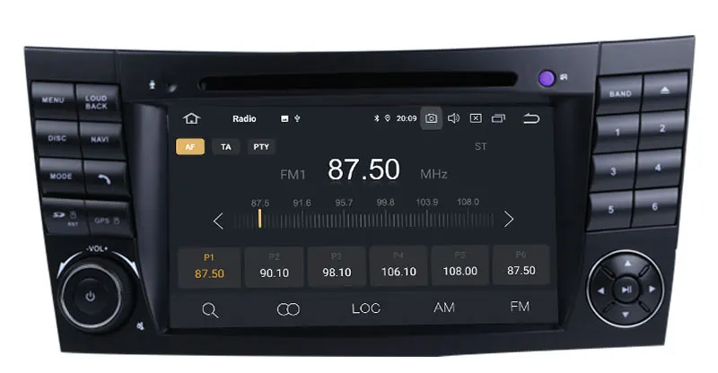 Flash Deal Android 9.0 Octa Cores Car DVD For Mercedes Benz E-Class/W211 E200 E220 E240 E350 E280 E300 With 3G/4G WIFI Radio GPS Carplay 14