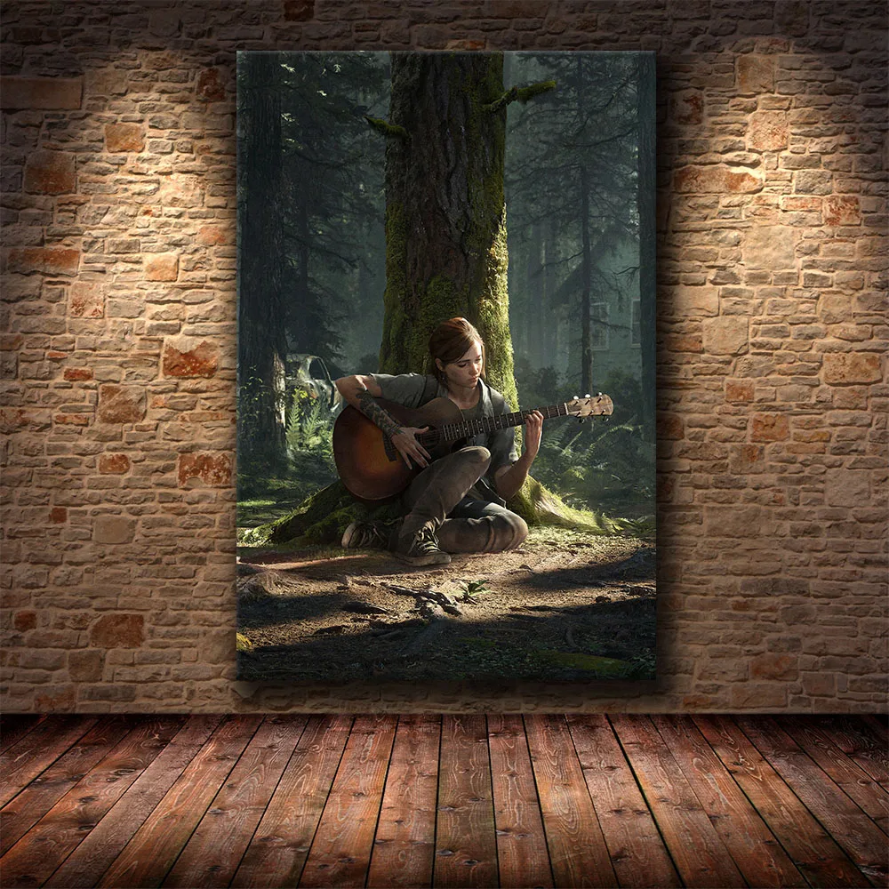 The Last of Us Game зомби Выживание ужас экшн-постеры настенные картины напечатанные на