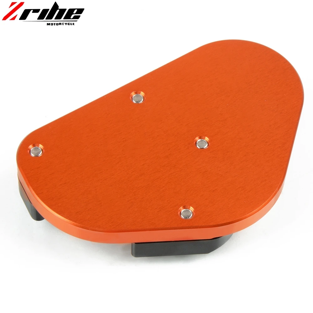 CNC Kickstand боковая стойка наращивание накладка пластина для KTM DUKE RC 125 200 390 Enduro supermoto SM SMC Приключения 690 950 990