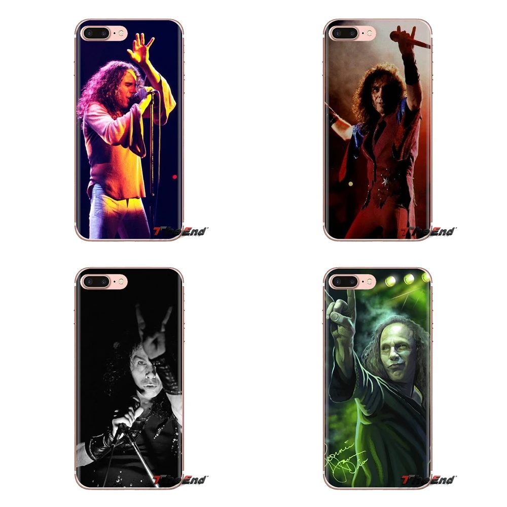 The legendary Ronnie James Dio Soft Covers For iPhone XS Max XR X 4 4S 5 5S 5C SE 6 6S 7 8 Plus Samsung Galaxy J1 J3 J5 J7 A3 A5 |
