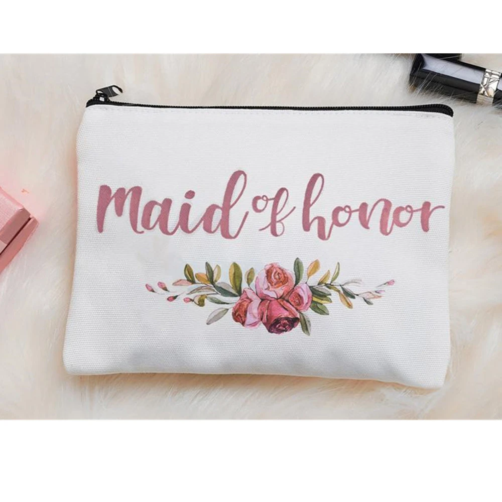 flower girl makeup bag