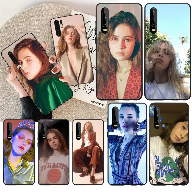 

NBDRUICAI Clairo Singer Soft black Phone Case for Huawei Honor 20 10 9 8 8x 8c 9x 7c 7a Lite view