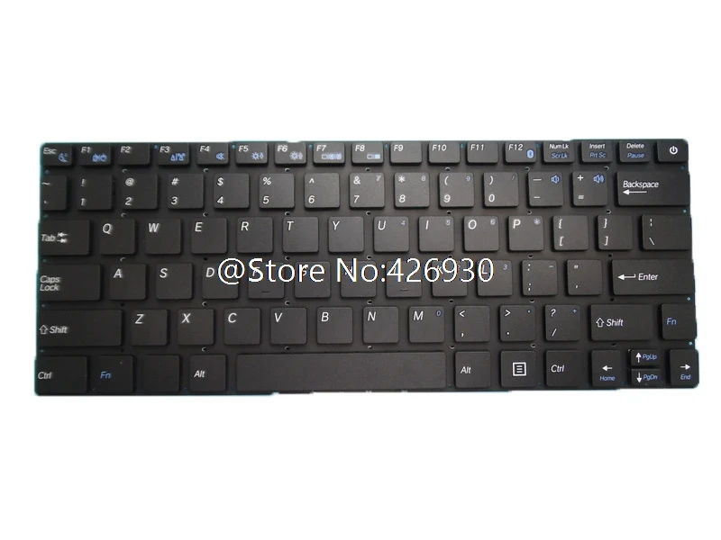 Клавиатура для ноутбука Leader для Companion 340 SC340 338 SC338 320 Pro SC326Pro 326 SC326 английский США без рамки Новинка