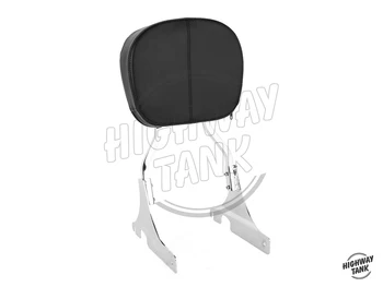 

Motorcycle Detachable passenger Backrest Sissy Bar Moto Rear decoration case for Harley Dyna Street Bob Super Glide Low Rider