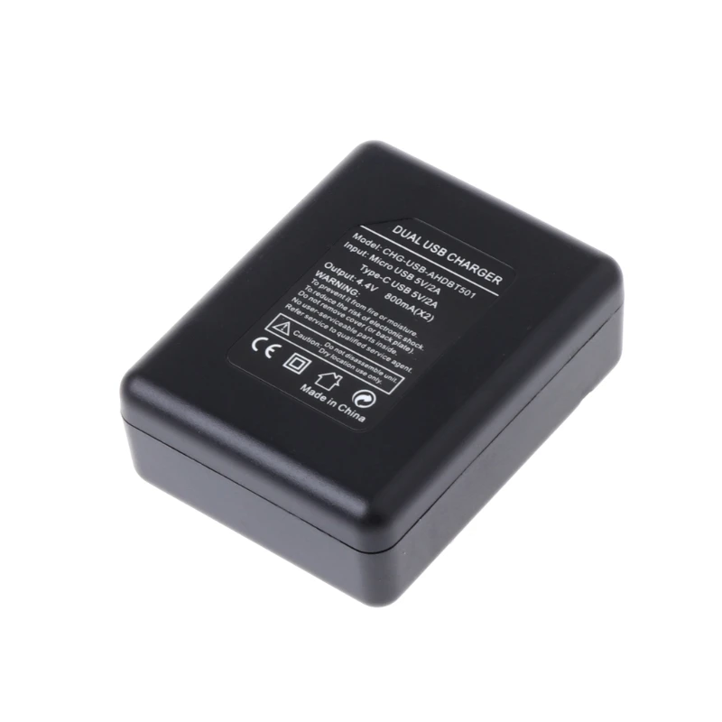 Двойной батареи зарядное устройство для Gopro Hero 5 USB зарядное устройство камеры аксессуары AHDBT-501