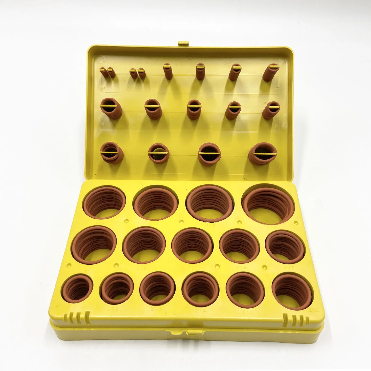 GOODSEAL Metric 386Piece 30Size O-ring Kit Rubber Seal Oring FKM75 Shore Brown ORING Kit 5C 2MM 3MM 4 FPM Fluorelastomer O-ring
