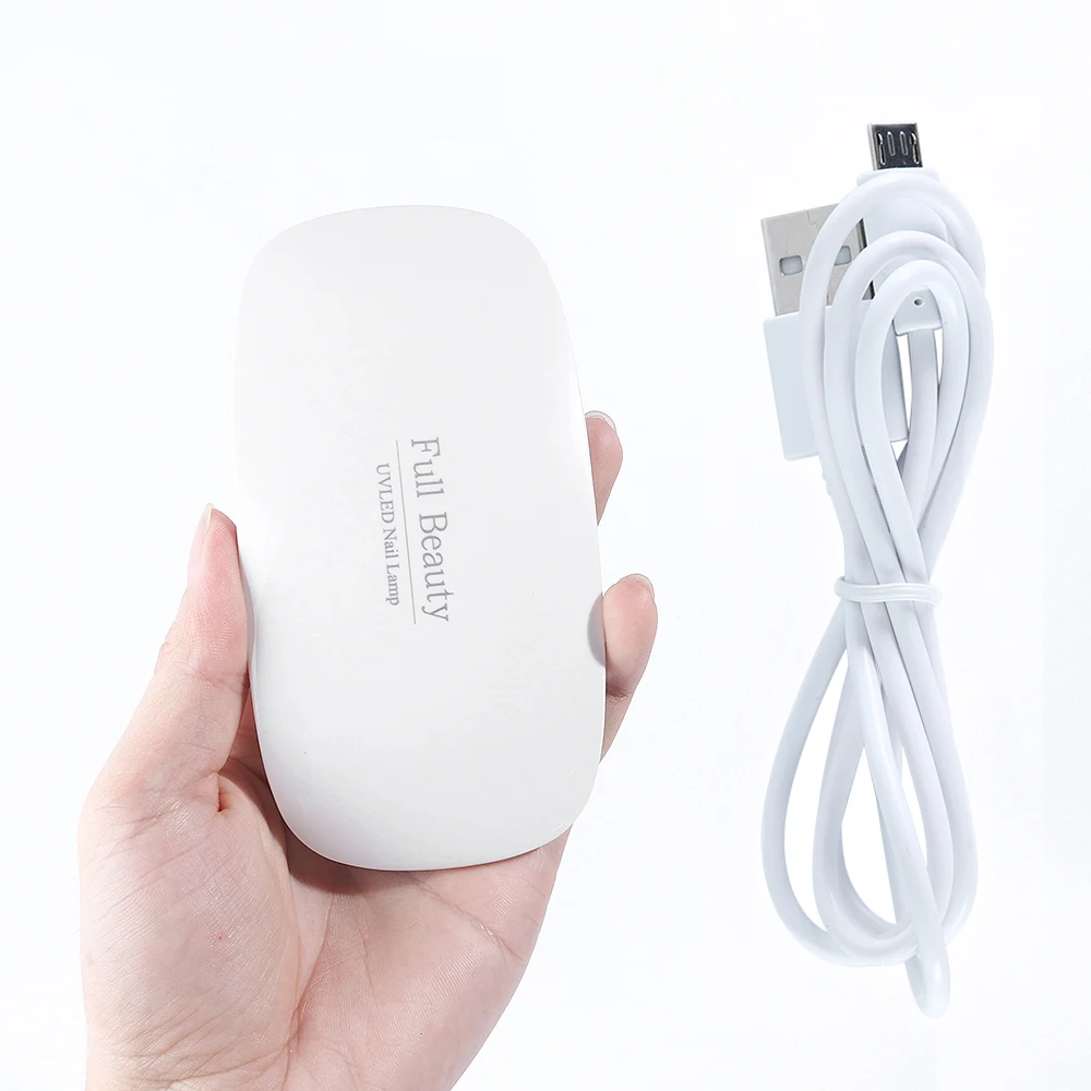 STZ 9W микро УФ светодиодный Сушилка для ногтей с USB зарядкой портативный 6 s лампа
