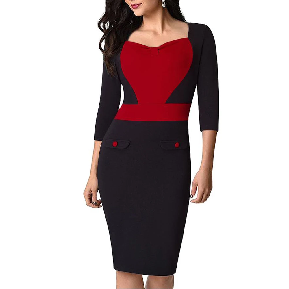 vestidos para oficina