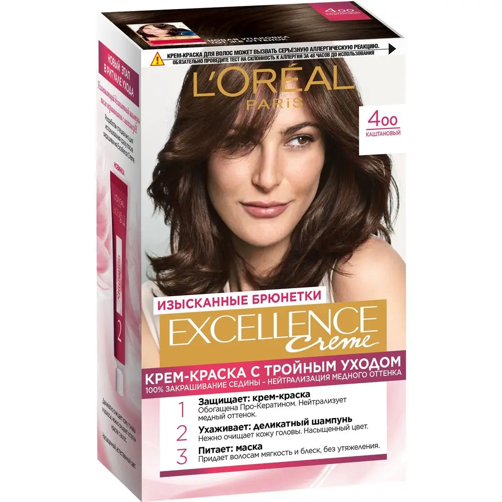 L'Oreal Paris Стойкая крем-краска для волос "Excellence"