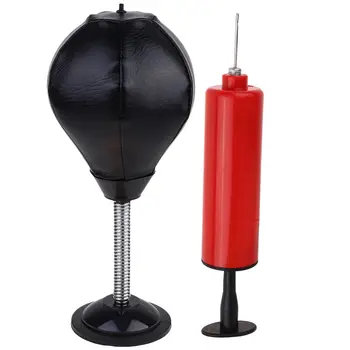 

1pc Desktop Punching Bag Small Suction Cup Boxing Ball Stress Relief Mini Ball For Home Or Office