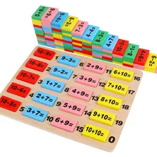 Math Speelgoed Voor Kinderen Kids Wiskunde Numbers Magic Cube Toy Puzzle Game Gift Magico Volwassen Educatief Houten Montessori Speelgoed