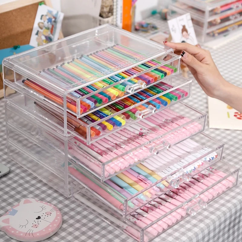 2020 Storage Rack Book Document Pencil Storage Holder Multilayer