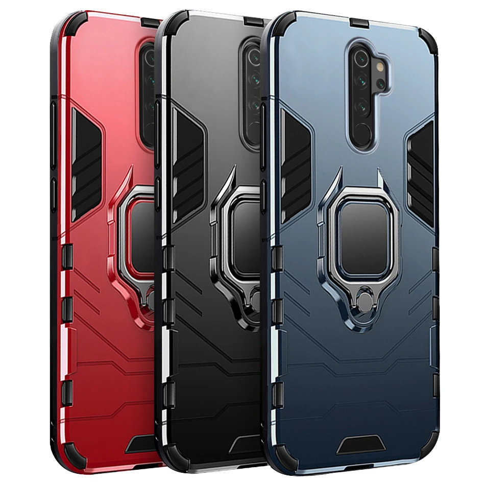 Защитный чехол с кольцом для redmi note 8 pro бампер телефона xiaomi глобальная
