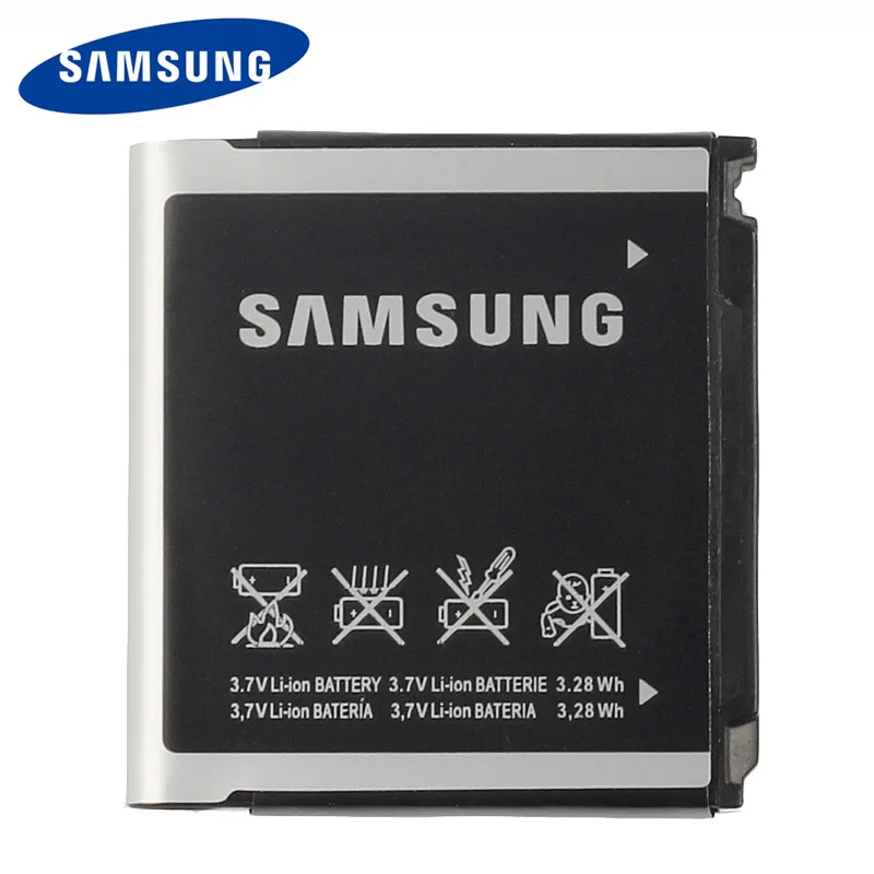 Оригинальный аккумулятор Samsung AB533640CC для C3110 G400 G500 G600 G608 F330 F338 F469 F268 J638 емкостью 880