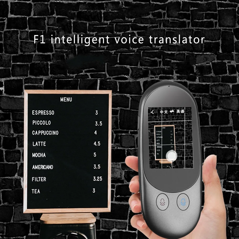 Портативный Умный мгновенный голосовой переводчик в режиме реального времени многоязычный мини-инструмент для перевода с камерой сканирующий переводчик офлайн переводчик русский