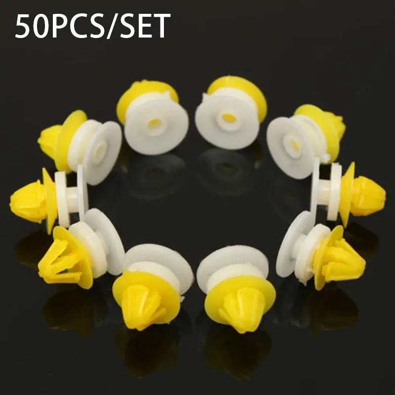 50pcs Car Clips Door Wheel Arch Clips Fits For Land Rover Discovery 3 4
