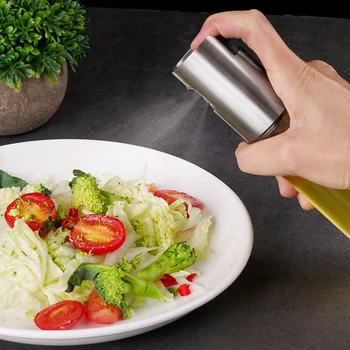 

Spray Pump Fine Mist Stainless Steel Olive Pump Spray Bottle Oil Sprayer Pot Cooking Dispenser Kitchen Tools Accessories