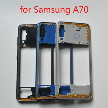 

New Middle Frame For Samsung Galaxy A70 A705 A705F A705FN Original Phone Housing Center Chassis Case With Buttons + Tools