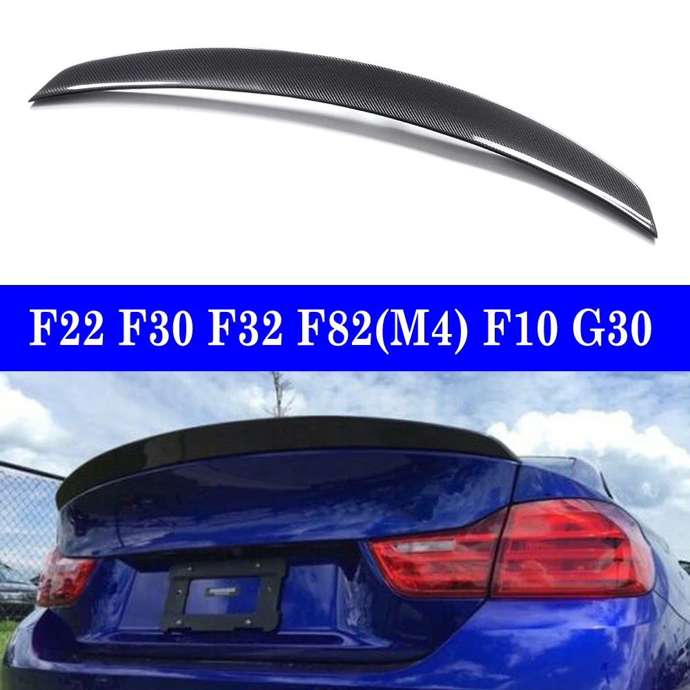 Карбоновый спойлер для BMW 2 3 4 5 Series F22 F30 F32 F82 M4 F10 G30 3D Tape|Спойлеры и крылья| |