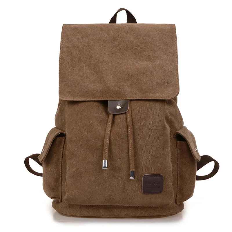 

2019 New Style Korean-style Canvas Backpack Casual Fashion STUDENT'S Bag Unisex Outdoor Backpack