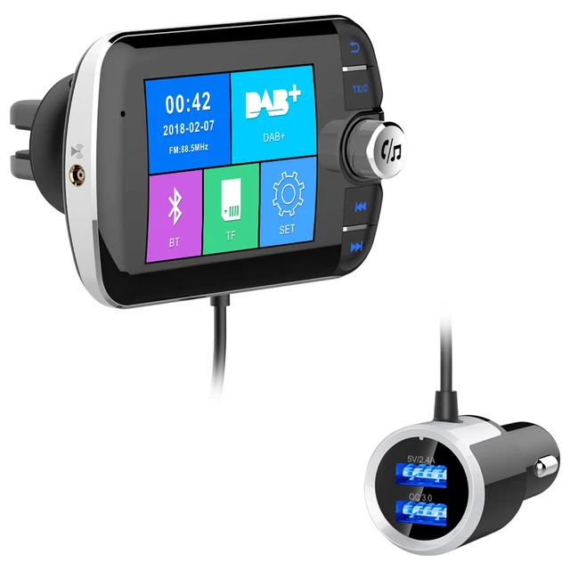 Lecteur modulateur FM, MP3 de voiture M2, Bluetooth sans fil