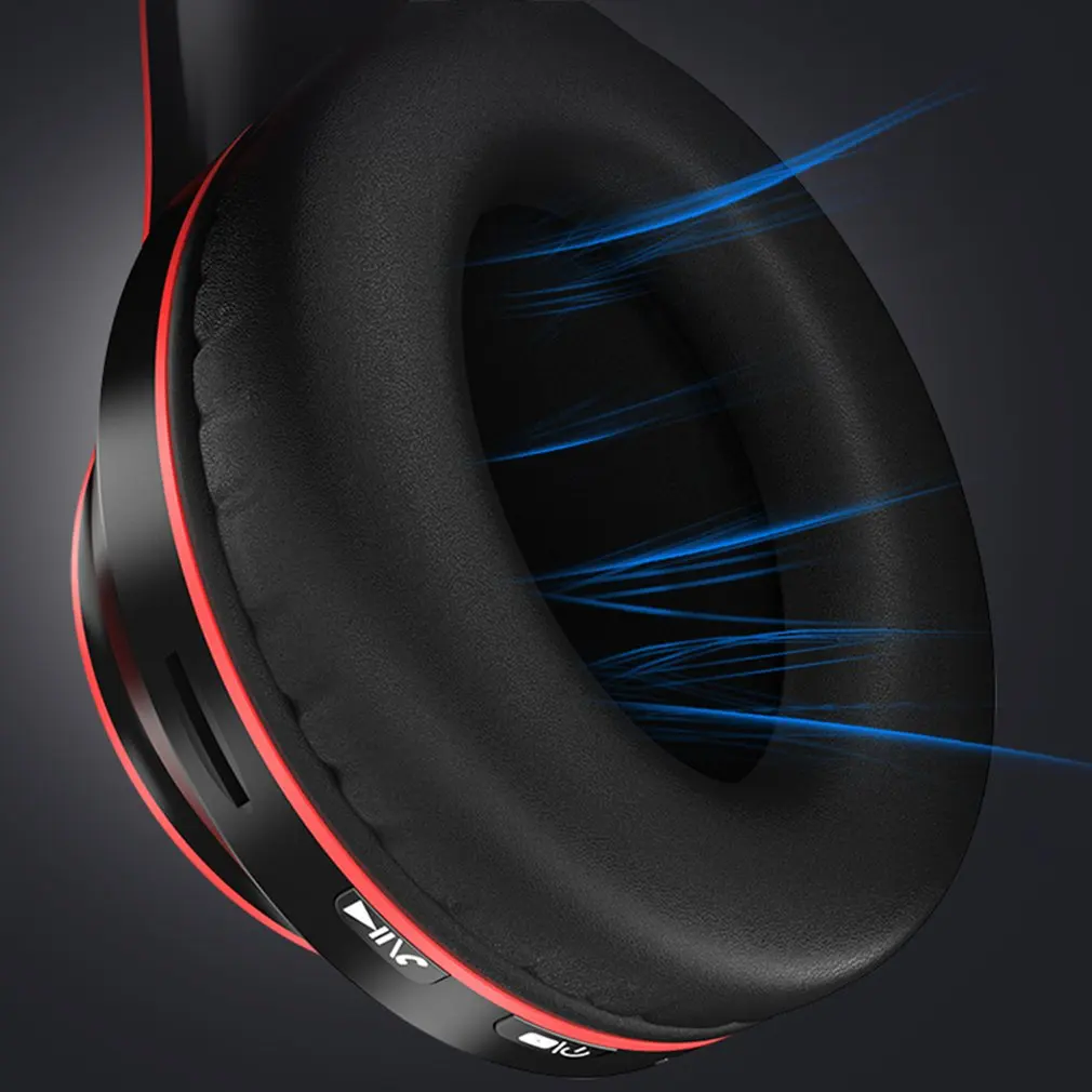 Wireless LED Luminous Bluetooth Glowing Computer Gaming Headset Notebook Headset Bass With Led Lighting Function