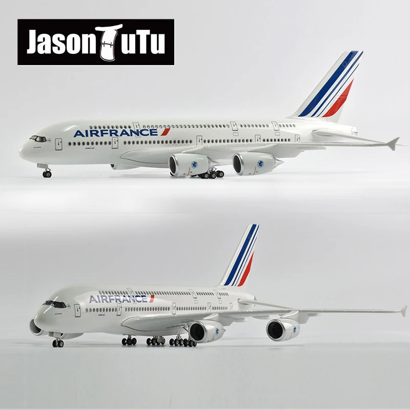 Джейсон пачка 46 см модель аэроплана самолет 1/160 масштаб литой смолы Air France Аэробус