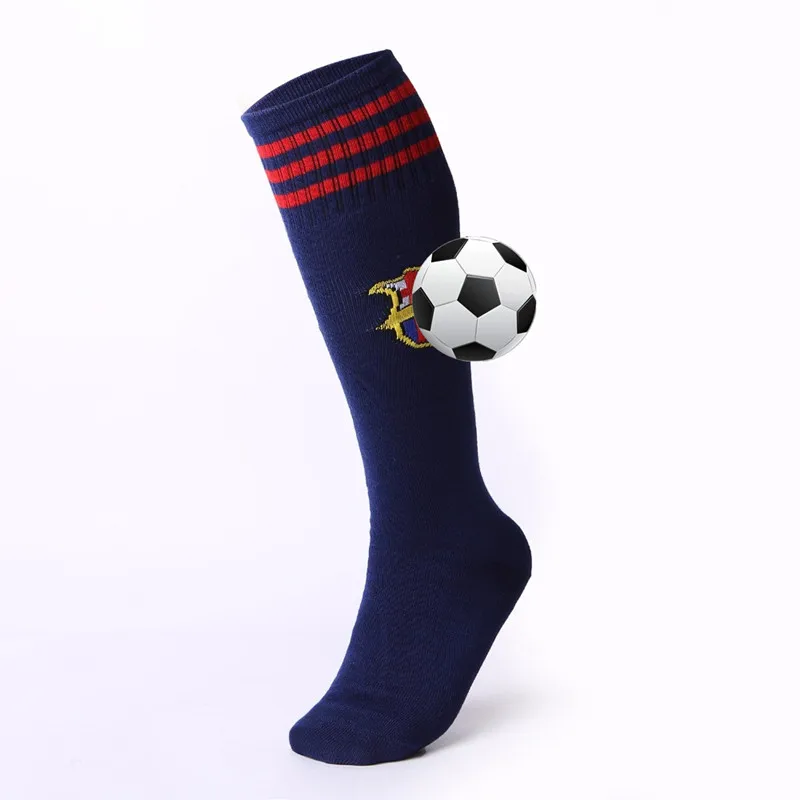 Профессиональные футбольные носки для взрослых и детей, футбольные Клубные дышащие гольфы, спортивные носки для мальчиков и девочек