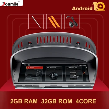 

2G RAM 4Core IPS Android10 Car Radio Multimedia For BMW Series 5/3 E60 E61 E62 E63 E90 E91 CIC CCC GPS Navigation Stereo Screen