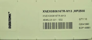 

10PCS CARBIDE INSERT XNEX080608TR-M13,MP2500