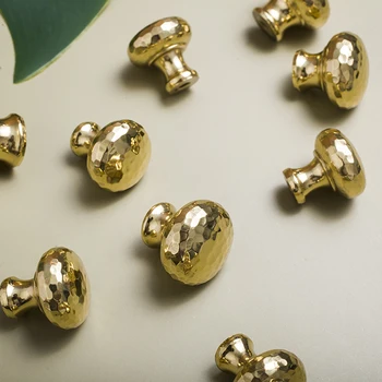 

1Pc Nordic Solid Brass Handles Diamond Shaped Cabinet Door Drawer Knobs Dresser Pulls Golden Furniture Knob