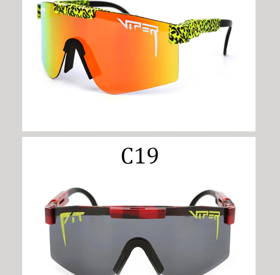 Fashion Pit Viper Sunglasses Men Double 