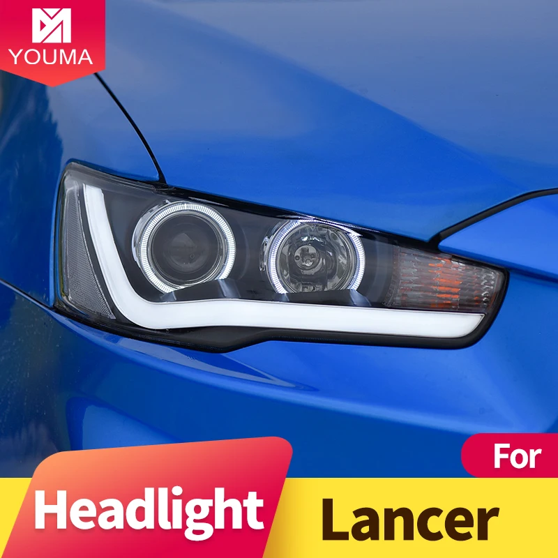 Headlight Assembly for Mitsubishi Lancer 2009 2016 Galant Fortis/Proton