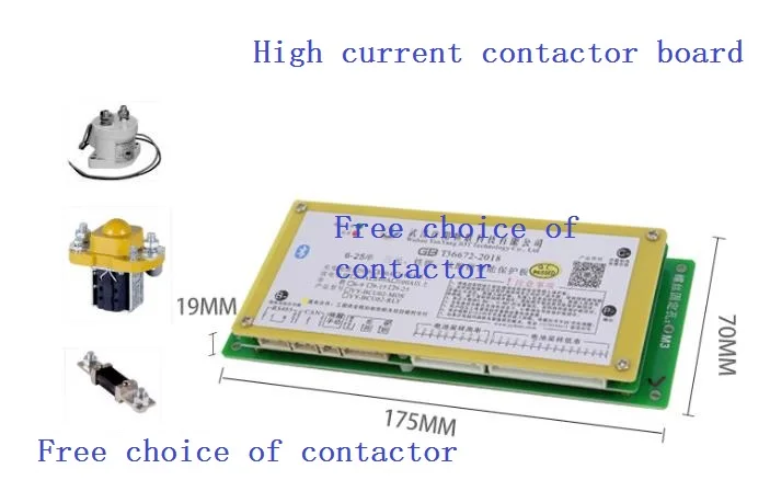 6S 7S 10S 13S 16S 20S 24S 25S 300A Смарт BMS с bluetooth App RS485 conmmunication для Li-Ion Lifepo4 аккумулятор лто-Пак