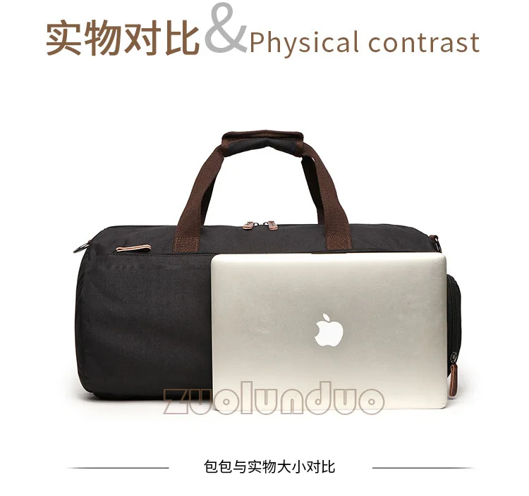 Waterproof Water Splashing Travel Bag Fashion Handbag Luggage Bag Leisure Large and Small Dual-purpose Bag Luggage Bag Sets