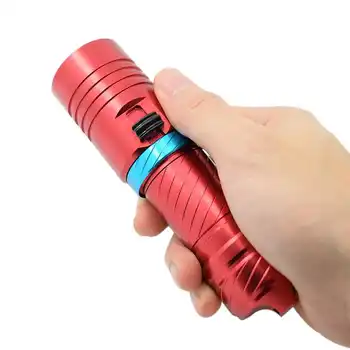

Dive Torch Waterproof Underwater XM-L2 LED Diving Flashlight Scuba Diving Light 3800 Lumen 10W 1 Mode Lantern by 18650/26650