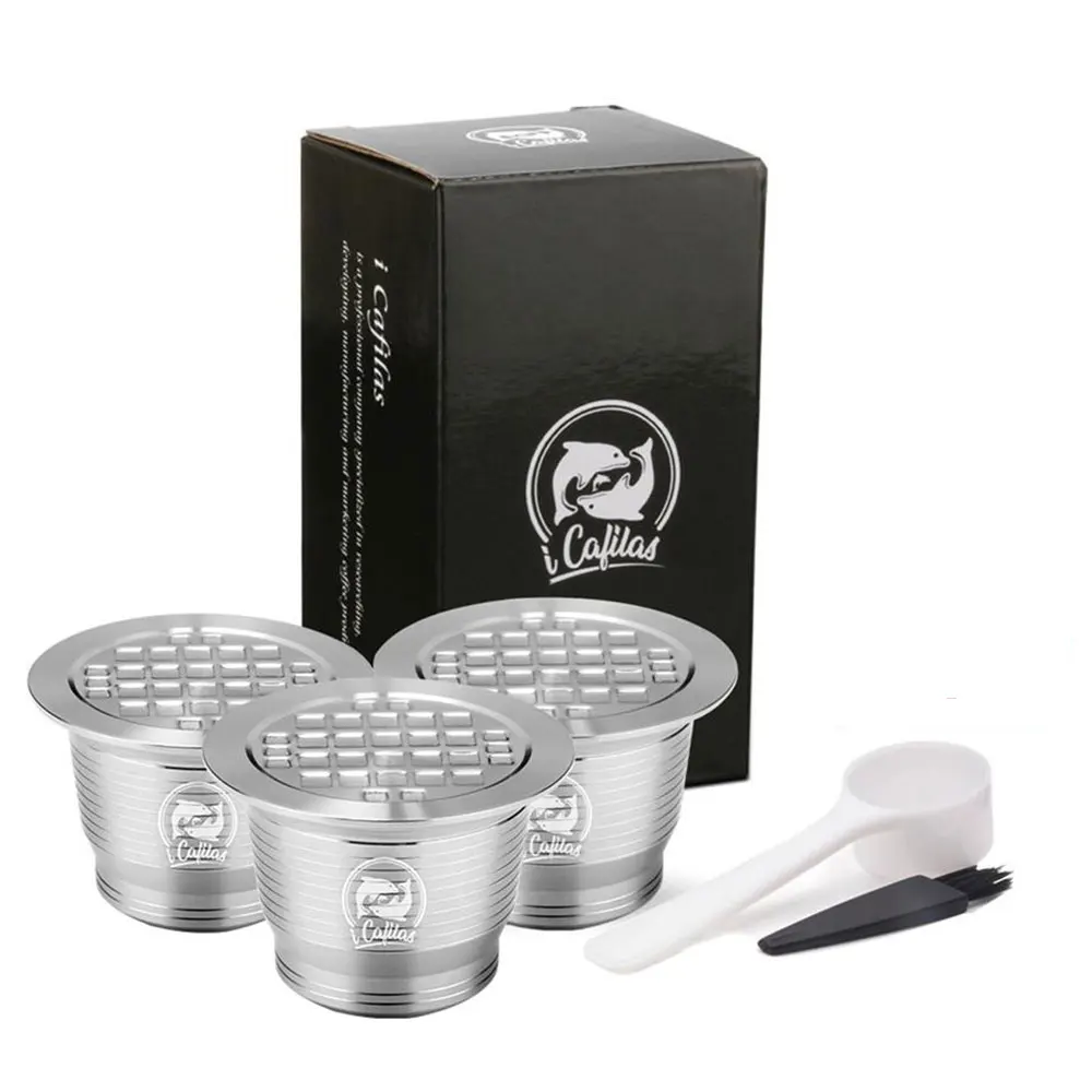 RECAFIMIL Reusable Stainless Steel Coffee Capsule